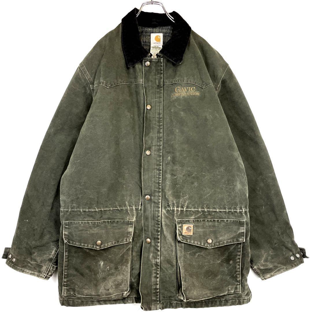 から厳選した 90s Carhartt カーハート ダックジャケット カーキ