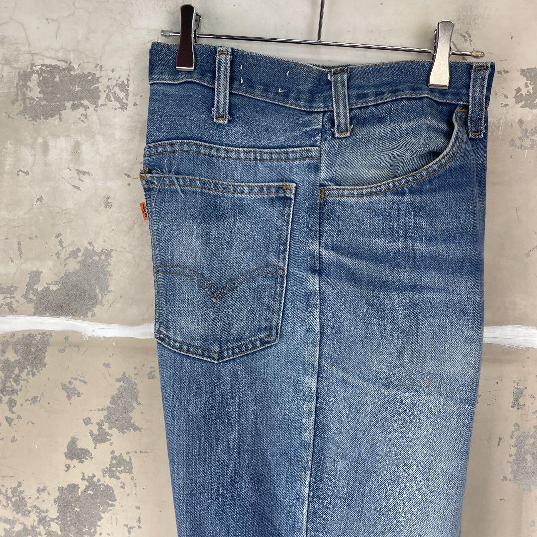 70s LEVI’S リーバイス フレアパンツ 646モデル オレンジタブ_画像1