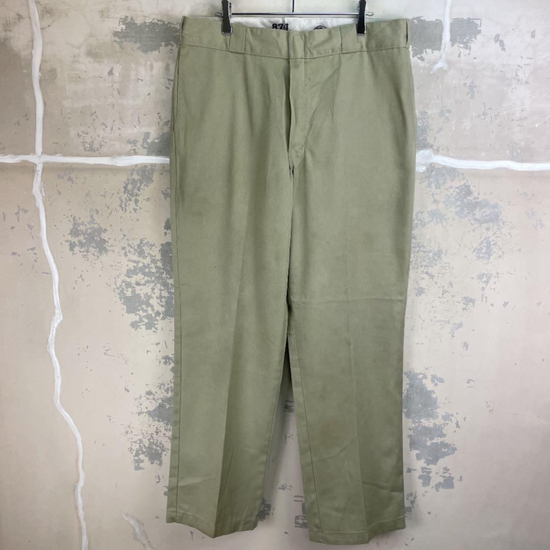 Dickies ディッキーズ ワークパンツ 874 ベージュ カーキ 36x32_画像6