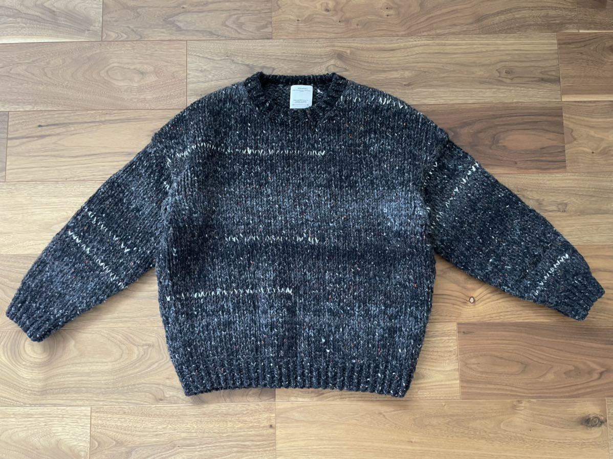 visvim AMPLUS CREW L/S GRADIENT HAND-KNIT ict wmv contrary dept