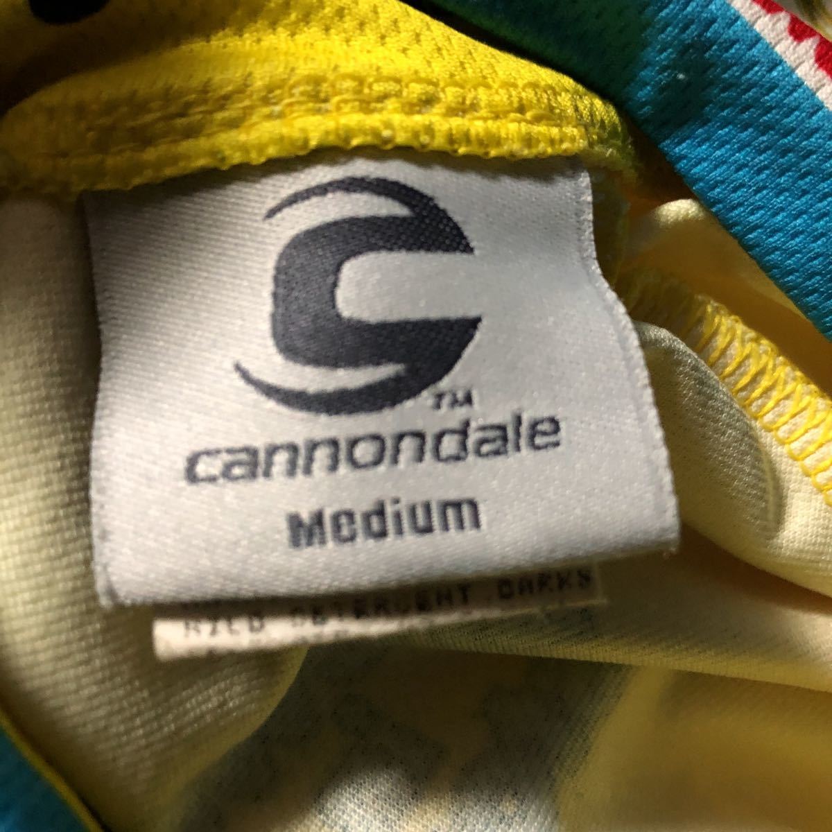 USA製Cannondale Harpoon サイクルジャージ サイクリングウェアMの画像4