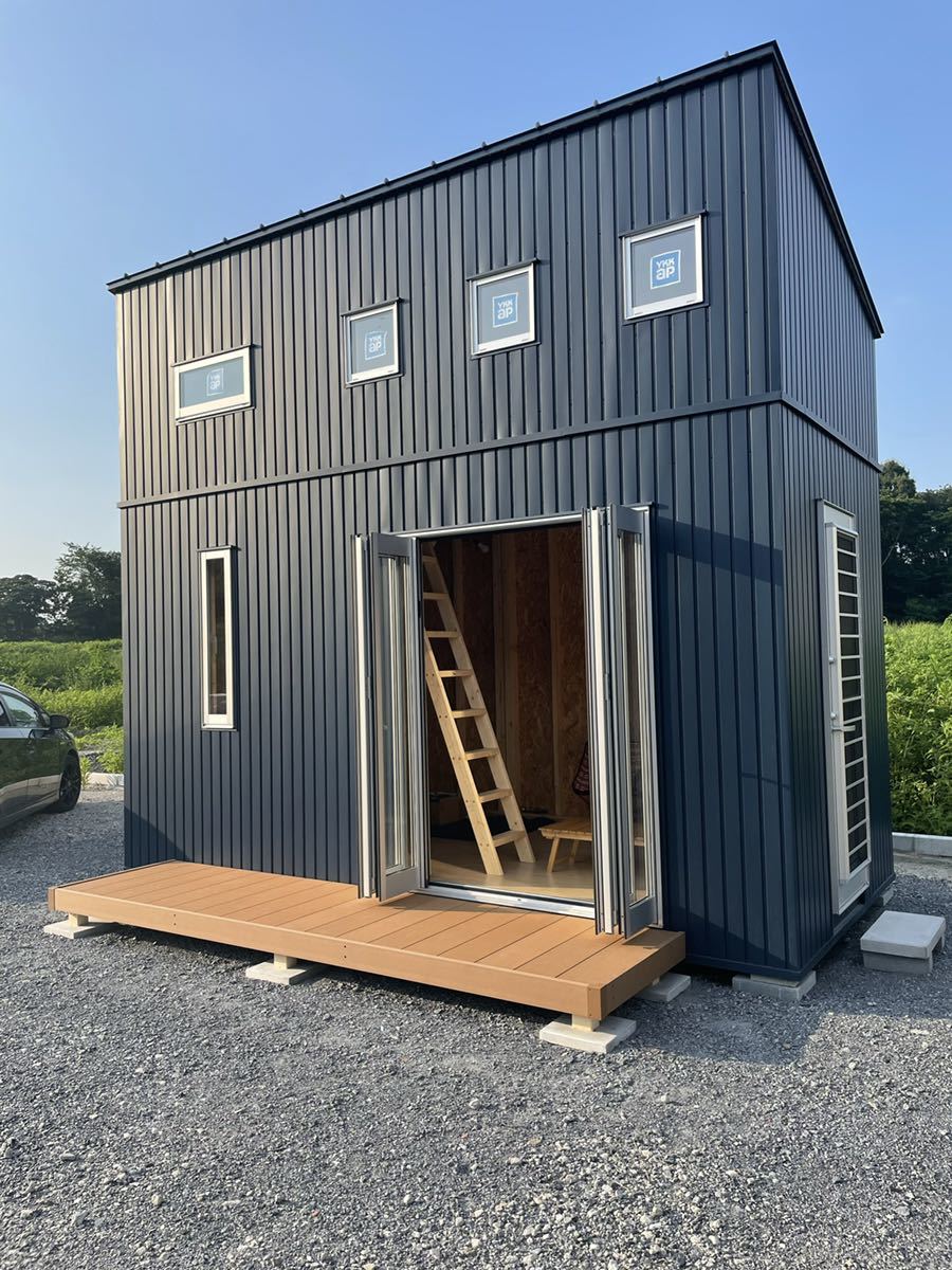  small shop unit house log-house container house storage room Thai knee house Shiga Kinki sale small shop . san private salon 