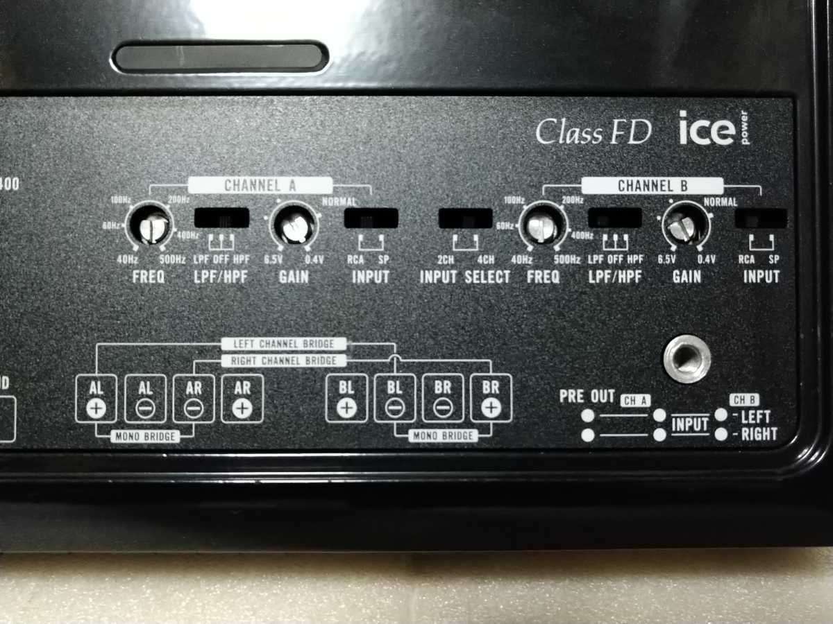 ブラウン×ピンク カロッツェリア Pioneer チャンネルアンプ PRS-D8400