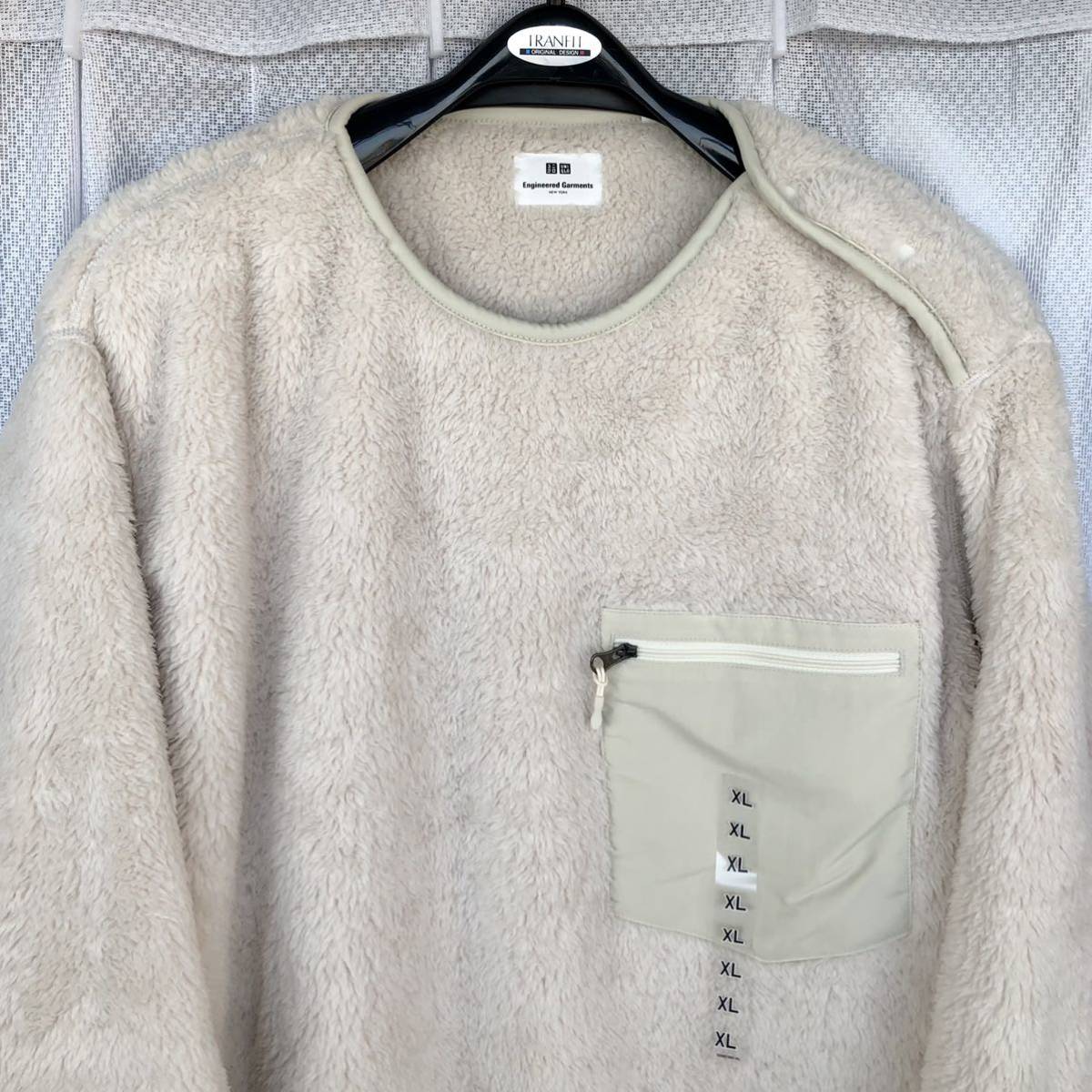 オフホワイト XL タグ付 未着用新品 UNIQLO × Engineered Garments