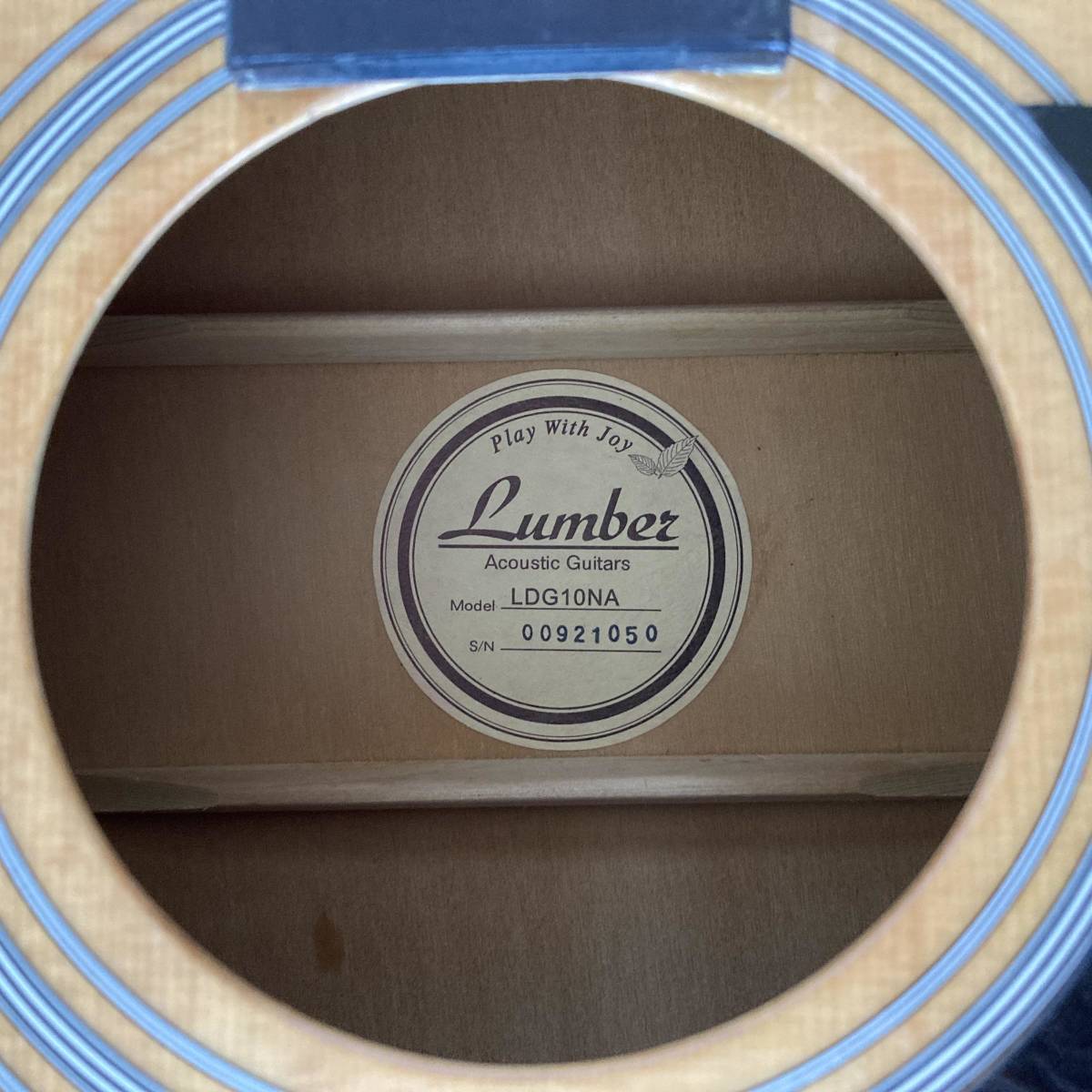 Lumber LDG10NA ランバー アコースティックギター Lumberのソフトケース付