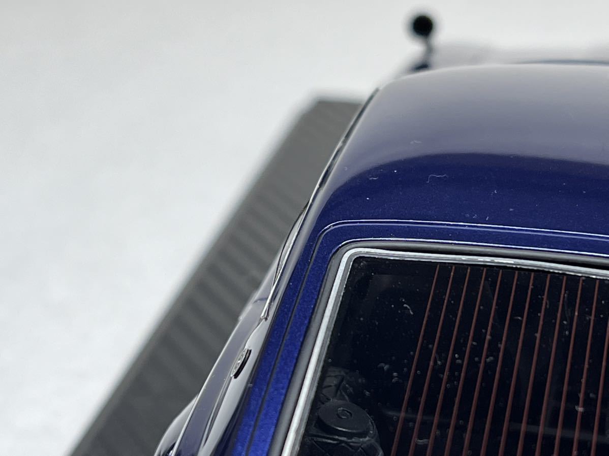 *[ included ]IG 1/18 Nissan Fairlady Z S30 blue 0179 demon. Z Fairlady Watanabe wheel 