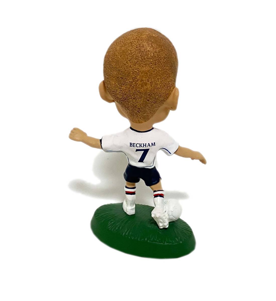 # б/у # коринфянин Pro Star zXL[ Англия представитель 2002 Home NO.7 David * Beckham ]