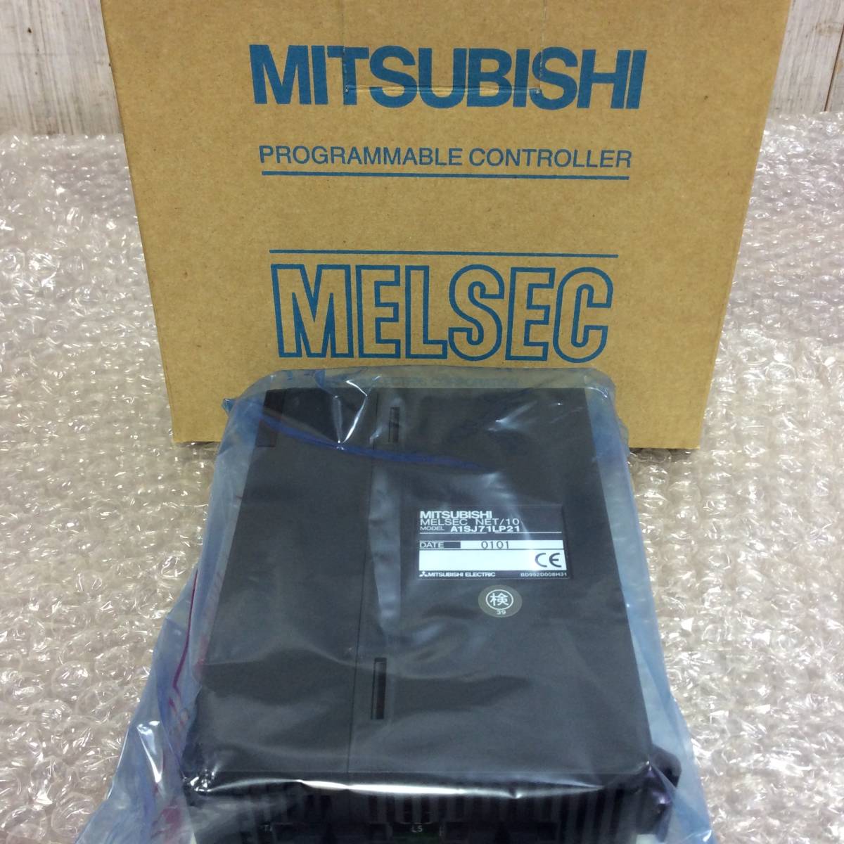 【AH-8921】 ★送料無料★ 未使用品 MITSUBISHI 三菱電機 PLC MELSECNET/10ネットワークユニット A1SJ71LP21