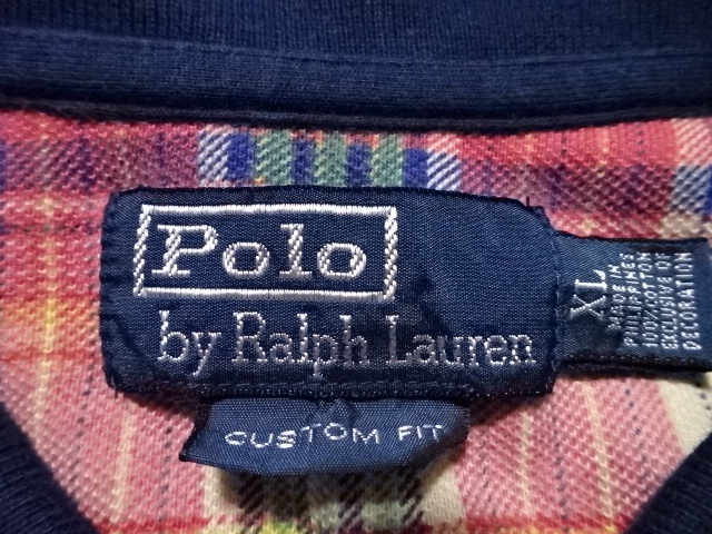 ●Polo by Ralph Lauren●ラルフローレン 半袖ポロシャツ XL●1101●_画像2