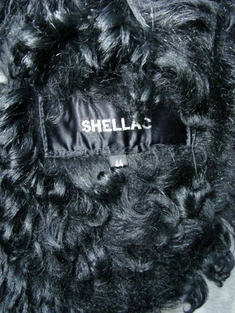 SHELLAC シェラック 羊 革 シープ レザー カーリー カルガン SHELLAC シェラック 羊 革 シープ レザー カーリー カルガン