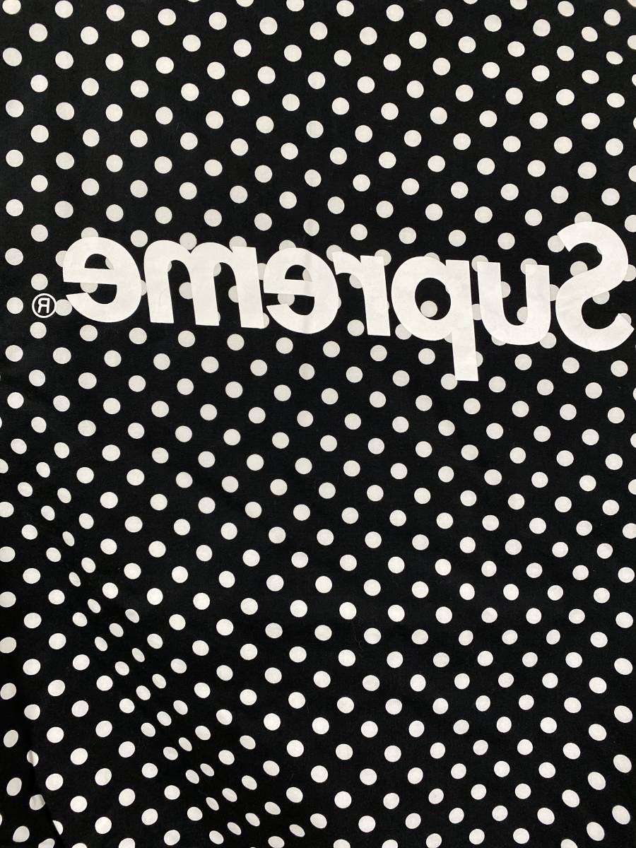 supreme COMME des GARCONS ハロルドリバーシブルドット　14ss サイズL_画像1