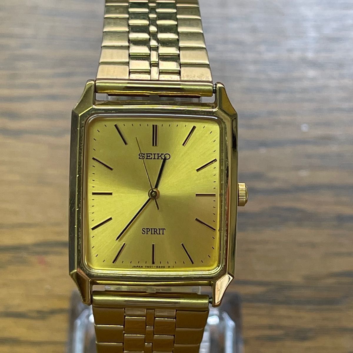 SEIKO SPIRIT クォーツ メンズ腕時計 セイコー ゴールドカラー SEIKO SPIRIT クォーツ メンズ腕時計 セイコー ゴールドカラー