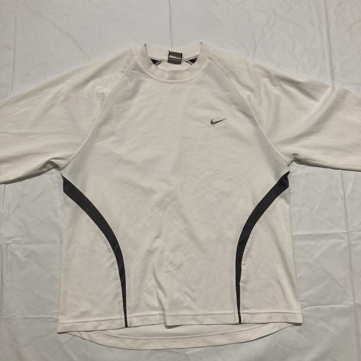 NIKE ナイキ FIT DRY ロゴロングスリーブTシャツ ロンT ラグラン