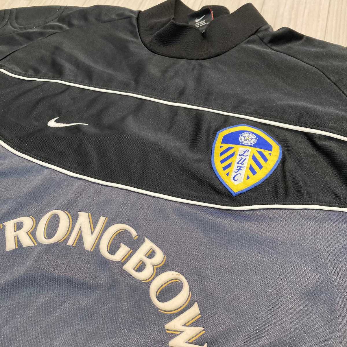 NIKE ナイキ LUFC リーズ・ユナイテッドFC ユニフォーム ゴールキーパーシャツ No.1 KOLO 1番 STRONGBOW サッカー 長袖 トップス メンズL