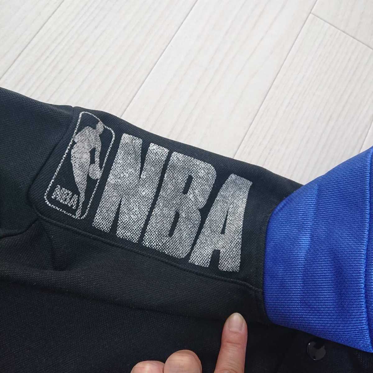 NBA RYOGOKU 両国 バスケットボールチーム ジップアップ長袖ジャージ 上着 スタンドカラー 羽織り 黒　トレーニング　ウェア_画像4