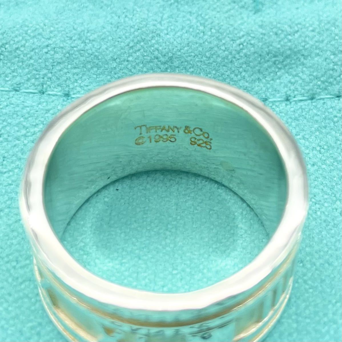 廃盤】ティファニー TIFFANY&Co アトラス ワイド シルバー 廃盤】ティファニー TIFFANY&Co アトラス ワイド シルバー