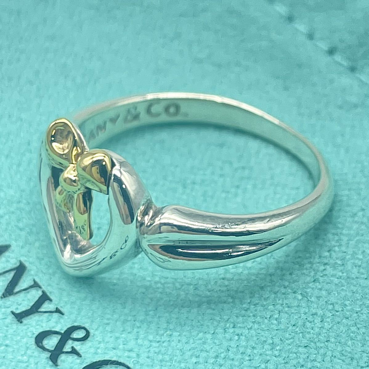 廃盤】ティファニー TIFFANY&Co オープン ハート シルバー 廃盤】ティファニー TIFFANY&Co オープン ハート シルバー