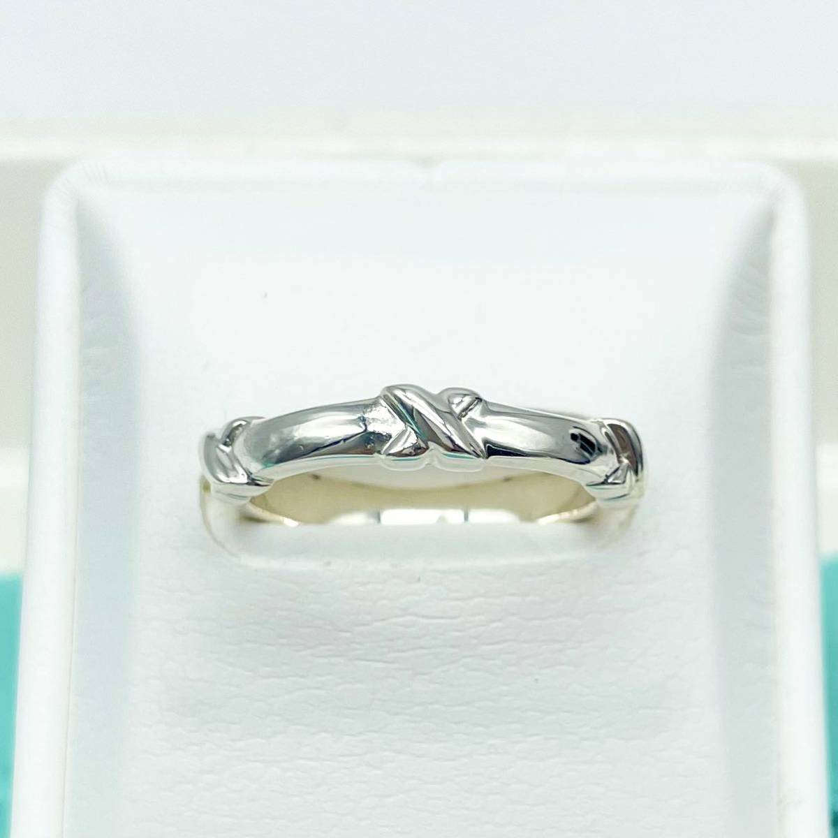 廃盤】ティファニー TIFFANY&Co クロス シルバー シルバー 廃盤】ティファニー TIFFANY&Co クロス シルバー シルバー