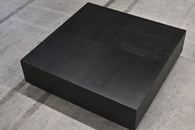 モダン家具 6万「 VERCCHIO SQUARE TABLE /ヴェルッキオ スクエアテーブル 」オーク材 スタイリッシュ センターテーブル