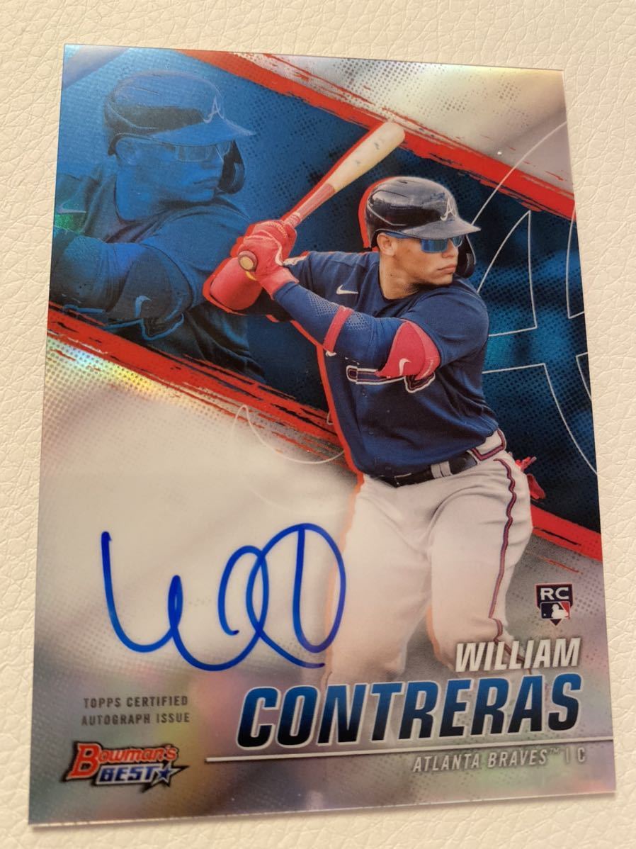 topps2021TOPPSBOWMAN'SBESTWILIAMCONTRASRCAUTOMLBトレカ