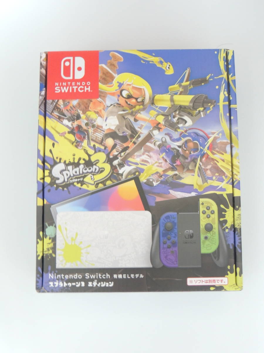 愛用 新品 Nintendo Switch 有機ELモデル スプラトゥーン3エディション