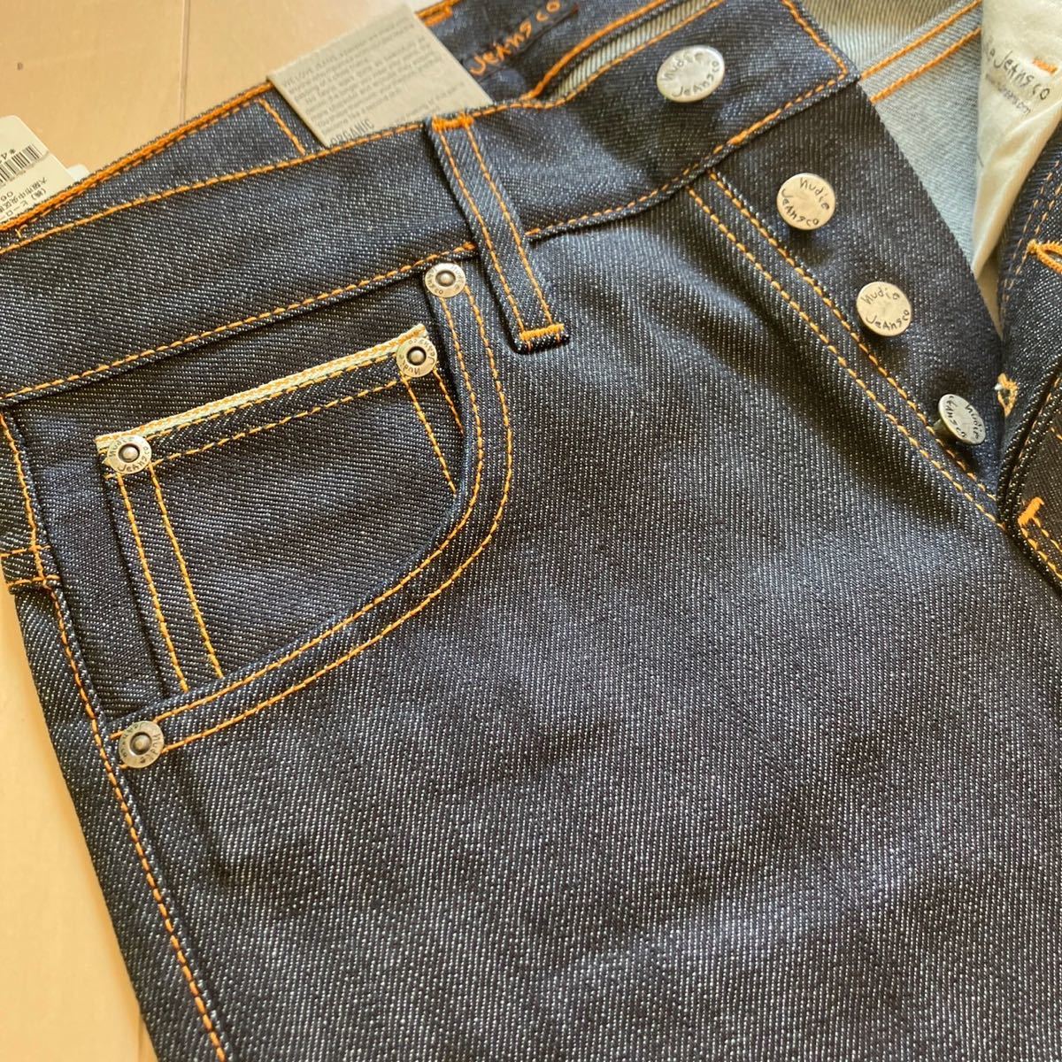 【最終値下げ】未使用品 Nudie Jeans GRIM TIM SELVAGE ヌーディージーンズ グリムティム セルビッチ