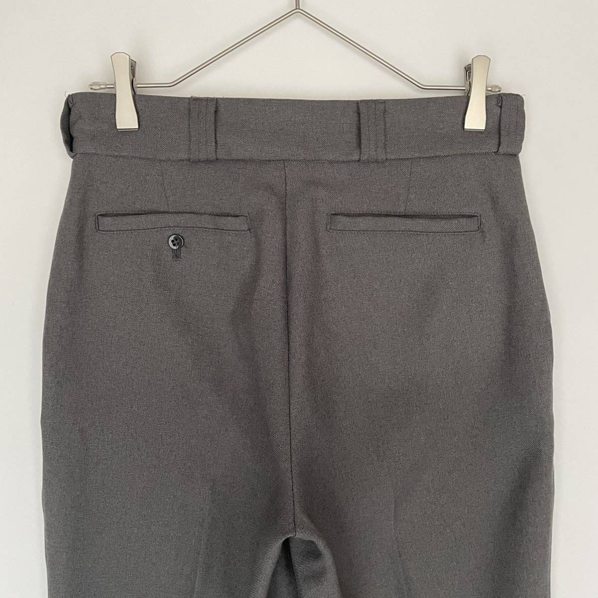 美品 シンゾーン CENTER PRESS PANTS GRAY 36サイズ-