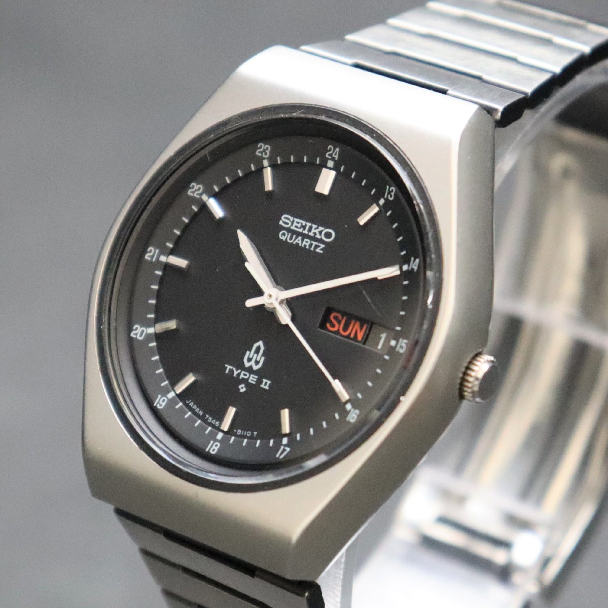 Yahoo!オークション - SEIKO QUARTZ TYPEⅡ セイコー クォーツ Yahoo!オークション - SEIKO QUARTZ TYPEⅡ セイコー クォーツ