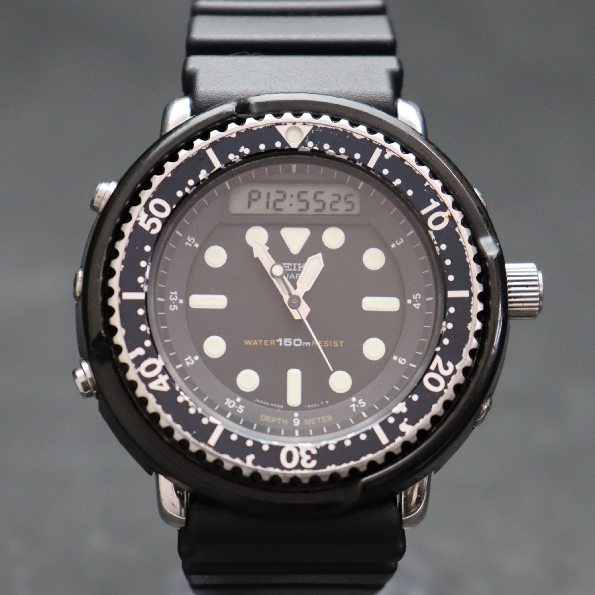 【海外限定】希少 セイコー ハイブリッド・ダイバー H558-5000