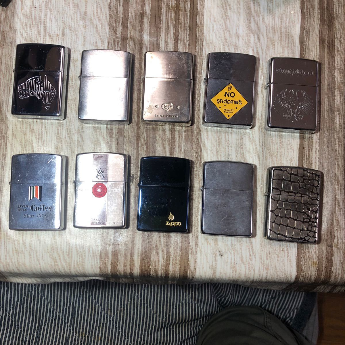 に値下げ! Zippo ジッポ 未使用品 品 15個 専用ケース付き - 通販