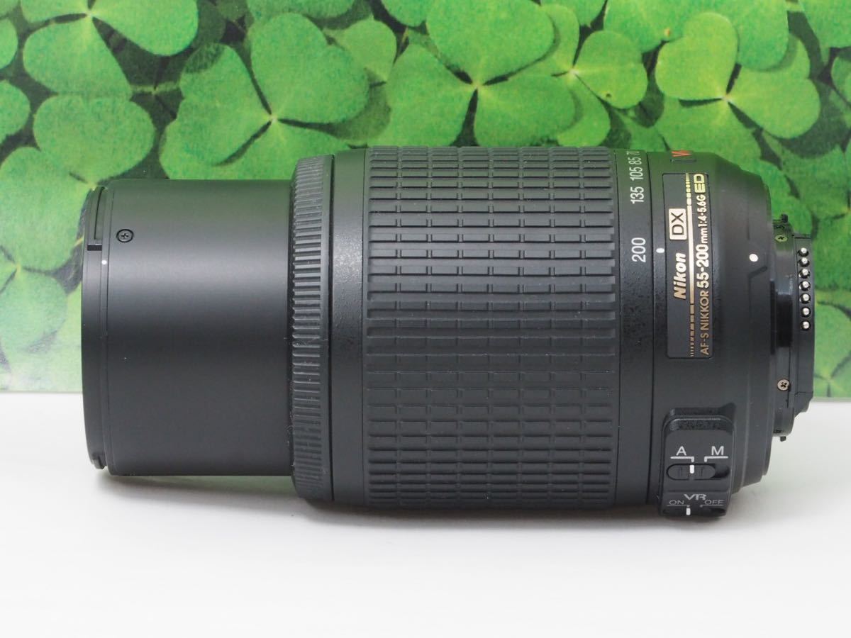 【美品】ニコン55-200mm♪望遠レンズ　イベント、運動会で大活躍間違いなしのお求めやすいおすすめのレンズ♪