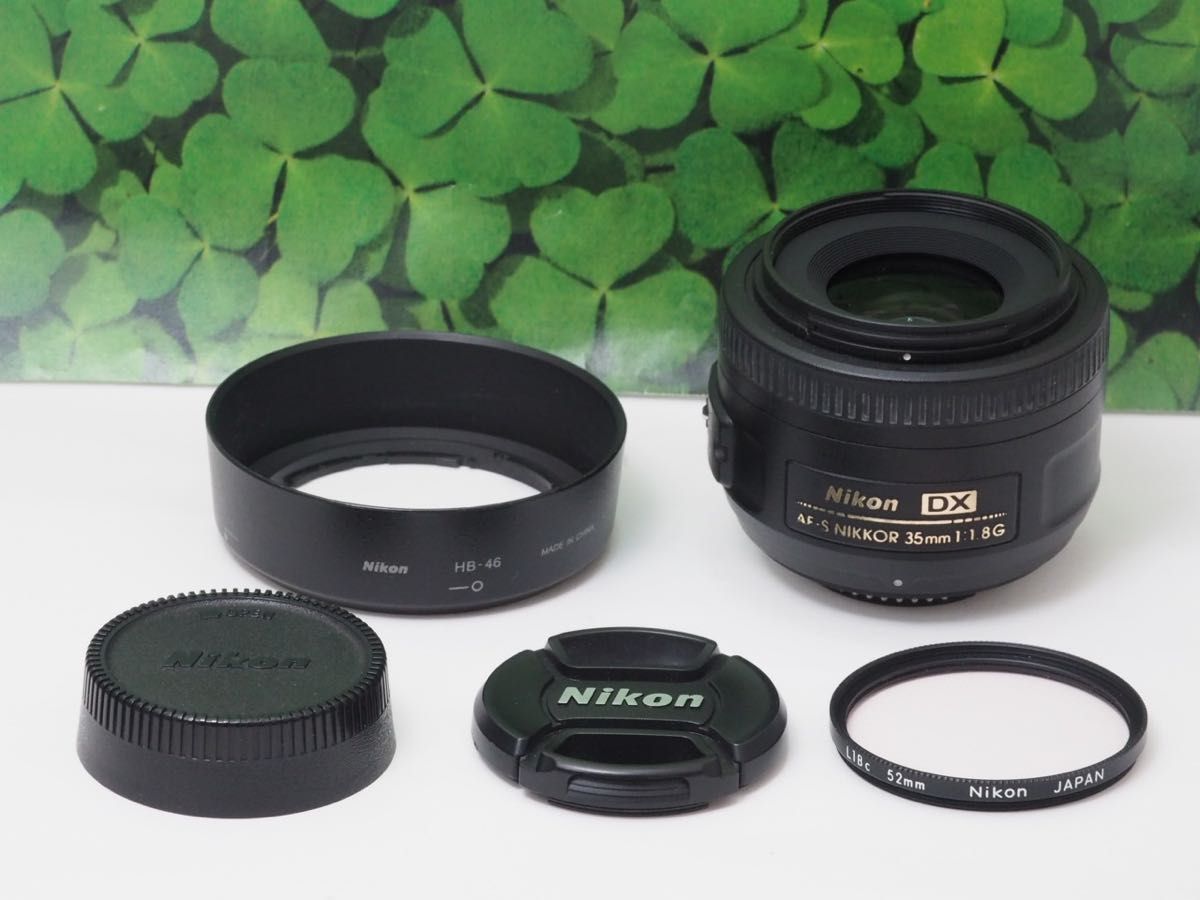 美品】ニコンNIKKOR 35mm f/1.8G単焦点 ♪背景ぼかし神レンズ