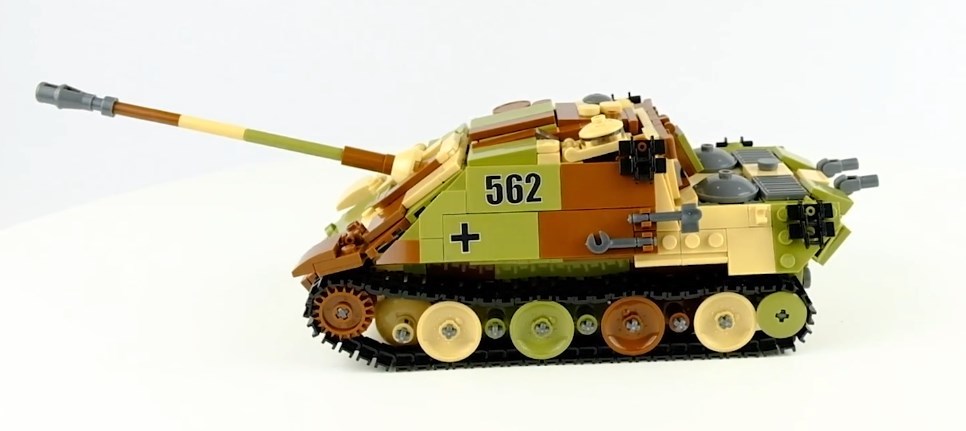 パンター戰車 g　タンク　２ni１　2way仕様　レゴ　互換　テクニック　ミニフィグ LEGO 互換 ミニフィギュア　ブロック0207207_画像4