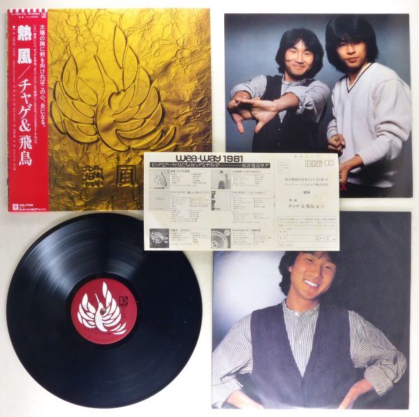 # tea ge&. bird l. manner <LP 1981 year obi attaching * Japanese record >2nd album [ ten thousand .. river ] compilation 