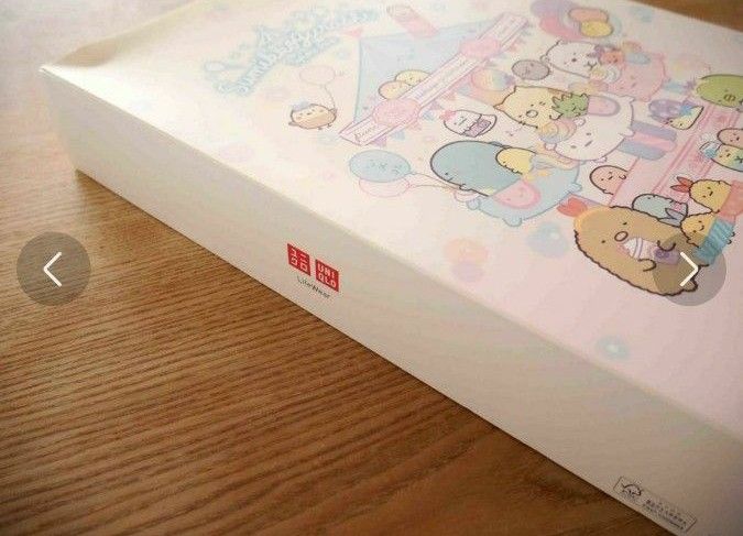 ユニクロ × すみっコぐらし ギフトボックス 化粧箱 BOX ケース 衣装箱/UNIQLO すみっこぐらし サンエックス sanx