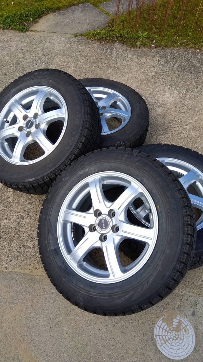 バリ溝 VRX 195/65R15 スタッドレス ホイール 4本セット 自動車