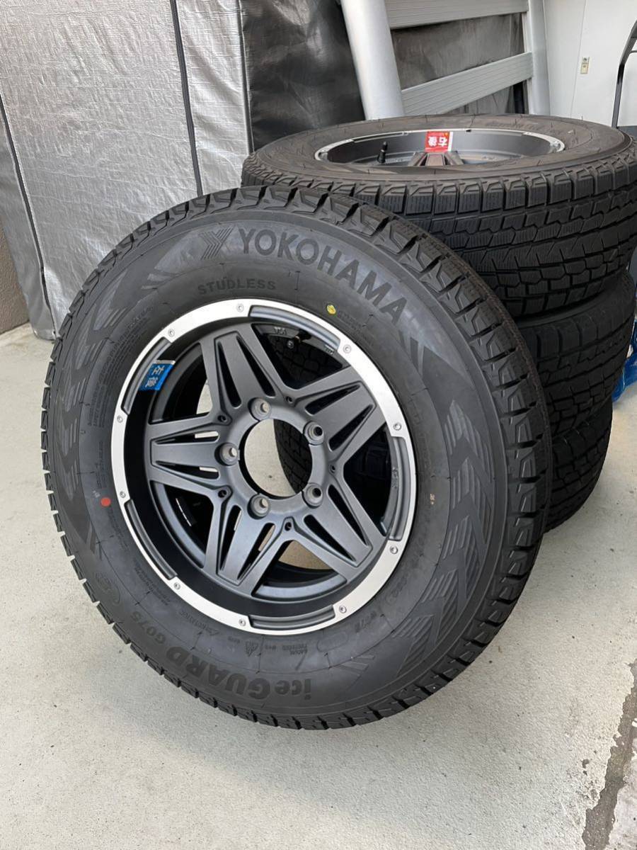 ジムニーシエラJB74W スタッドレスタイヤ アルミホイール セット 美品