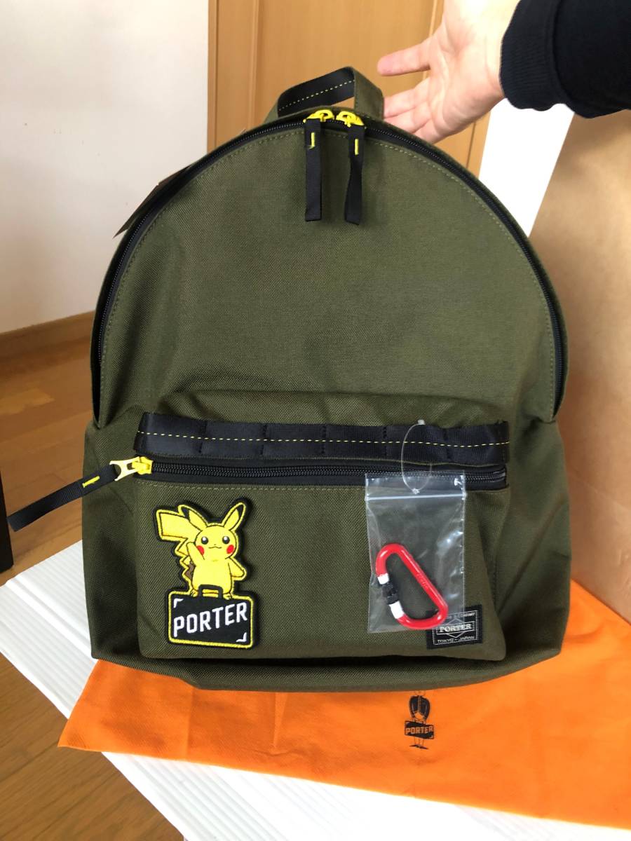 ポーター 2019AW POKEMON ポケモン ポケットモンスター リュック デイパック ピカチュウ さとし バッグ 旅行 遠足 タンカー 新品の画像4