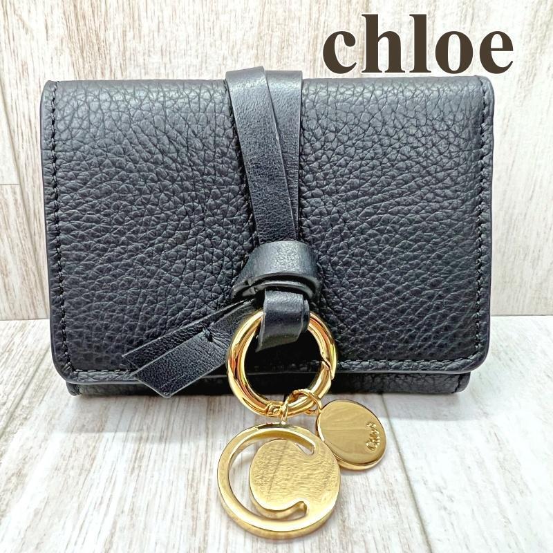 Chloe alphabetウォレット アルファベットウォレット 正規品 - 折り財布