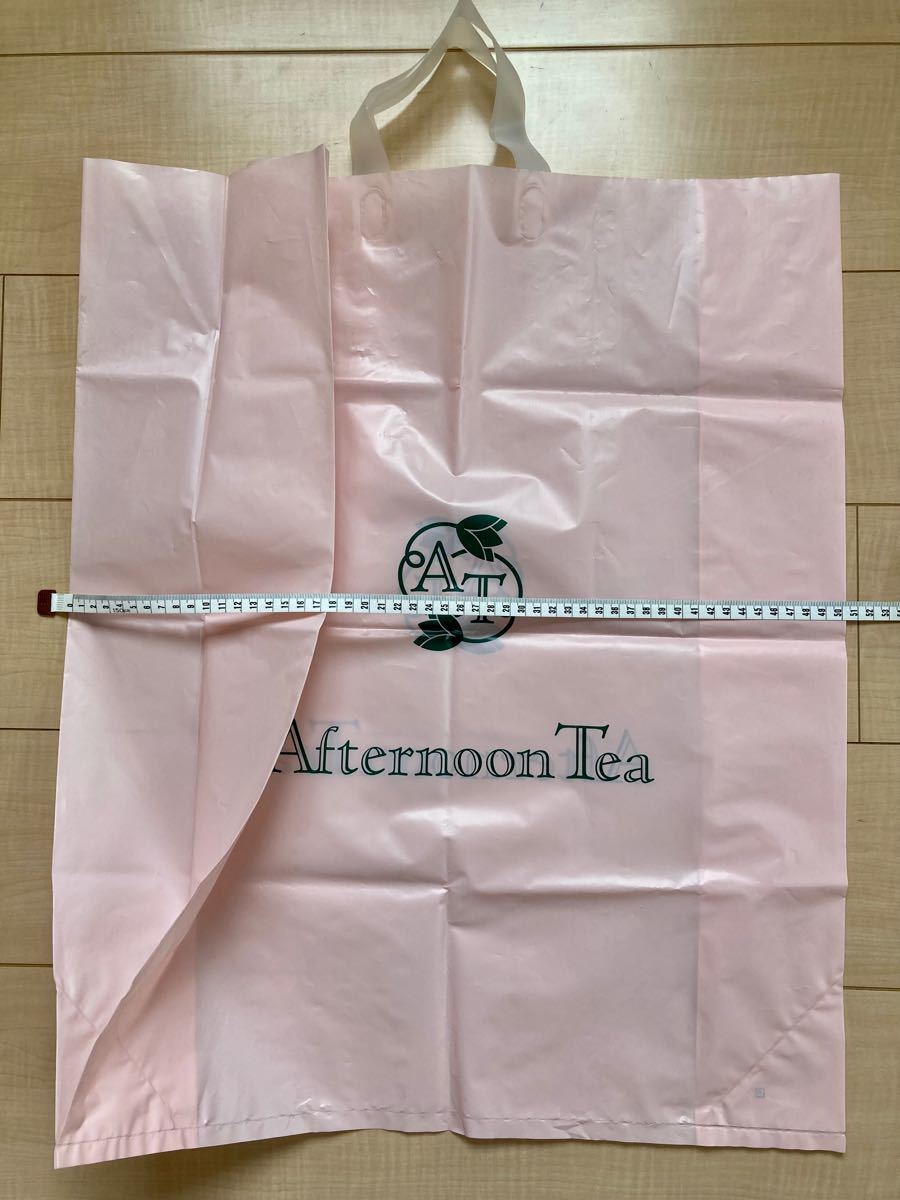 アフタヌーンティー　ショップ袋3枚セット　ショッパー　紙袋　ビニール袋　Afternoon Tea