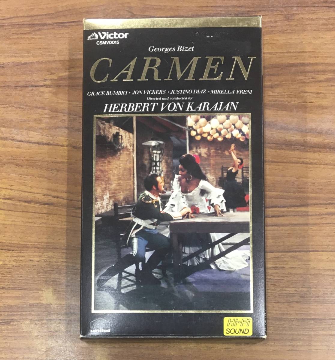 H-1503 VHS Opera Carmen Все песни режиссер CSMV0015