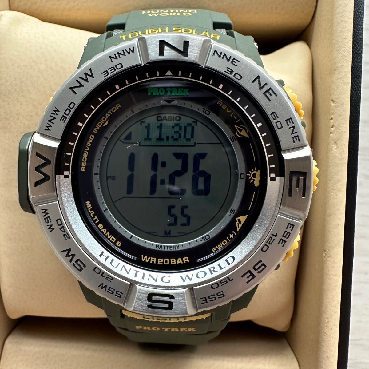 カシオ プロトレック PRW-3510HW-3D 腕時計、アクセサリー レディース