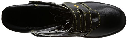 [富士手袋工業] 安全靴 静電気帯電防止 JSAA/A種認定 耐油底 9989 メンズ BLACK 25.5cm_画像5