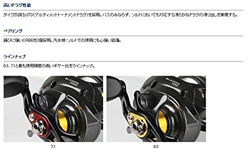 ダイワ(Daiwa) ベイトリール ブレイゾン 100HL_画像3