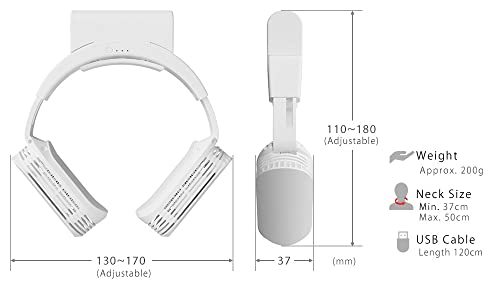 THANKO ネッククーラーEvo 専用バッテリー同梱モデル TK-NEMB3 (ホワイト)_画像4