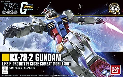 HGUC 191 機動戦士ガンダム RX-78-2ガンダム 1/144スケール 色分け済みプラモデル_画像2