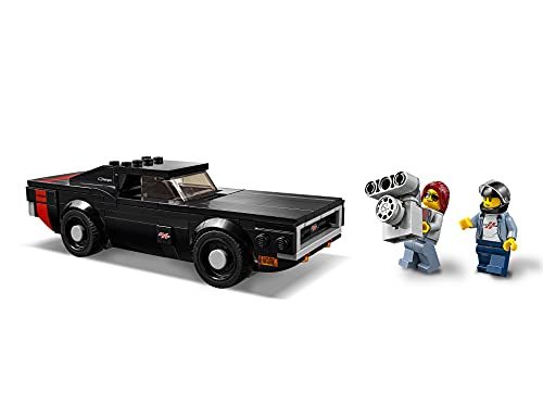 レゴ(LEGO) 2018 ダッジ・チャレンジャー SRT デーモンと 1970 ダッジ・チャージャー R/T 75893 ブロック おもちゃ 男の子_画像4