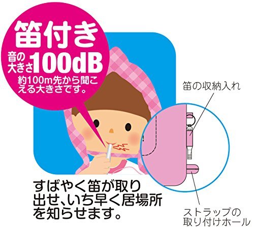 ナカバヤシ 防災ずきん 笛付き ブルー BZ-102B_画像7