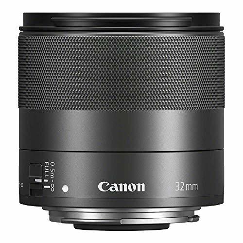 Canon キヤノン 単焦点レンズ EF-M32mm F1.4 STM ミラーレス一眼対応 ブラック 全長56.5mm EF-M3214STM_画像3