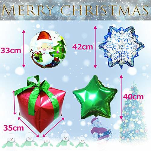 ( Radiant Party ) クリスマス 飾り付け バルーン セット 大容量 28ピース ポンプ付き_画像5